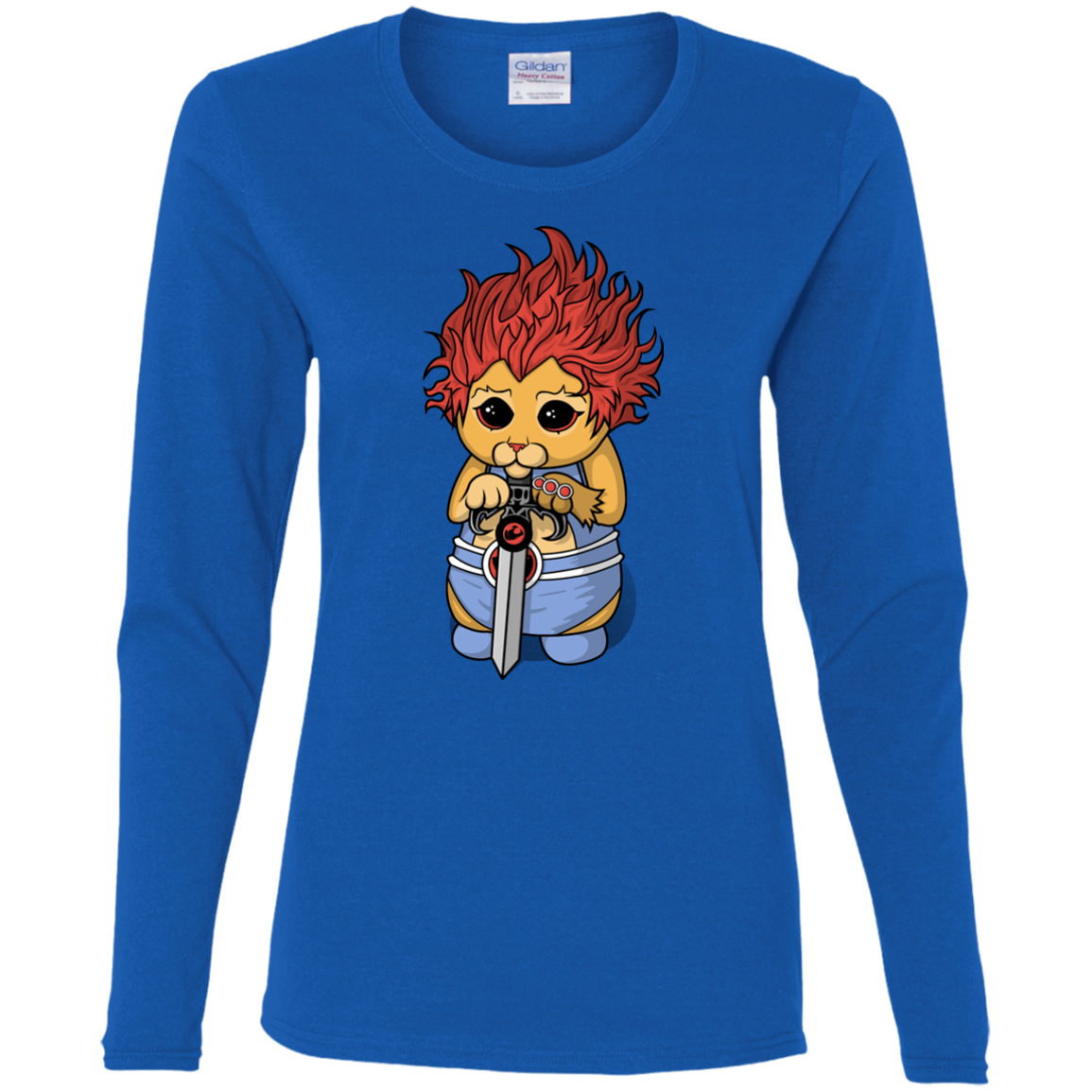 Thunder Kitty Women's Long Sleeve T-Shirt