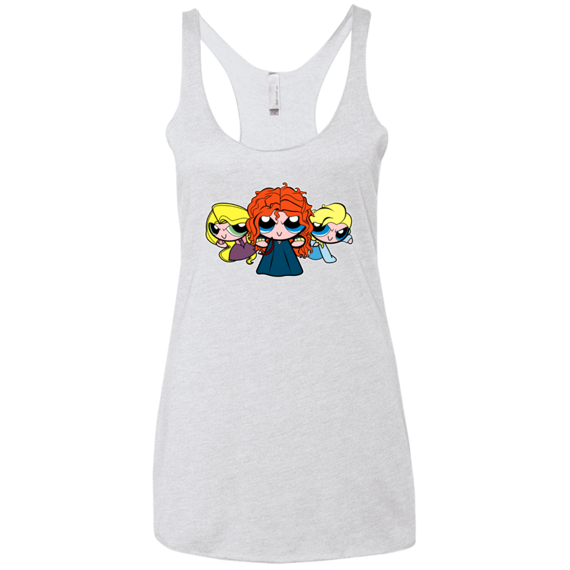 Princess Puff Girls2 Women's Triblend Racerback Tank