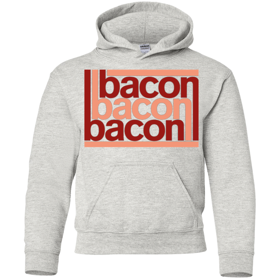 Bacon-Bacon-Bacon Youth Hoodie