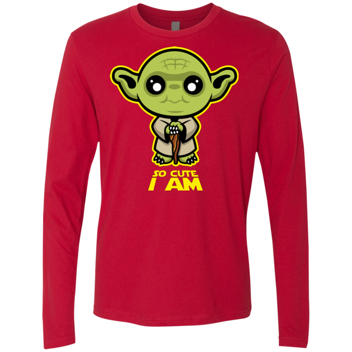 So Cute I Am Men's Premium Long Sleeve