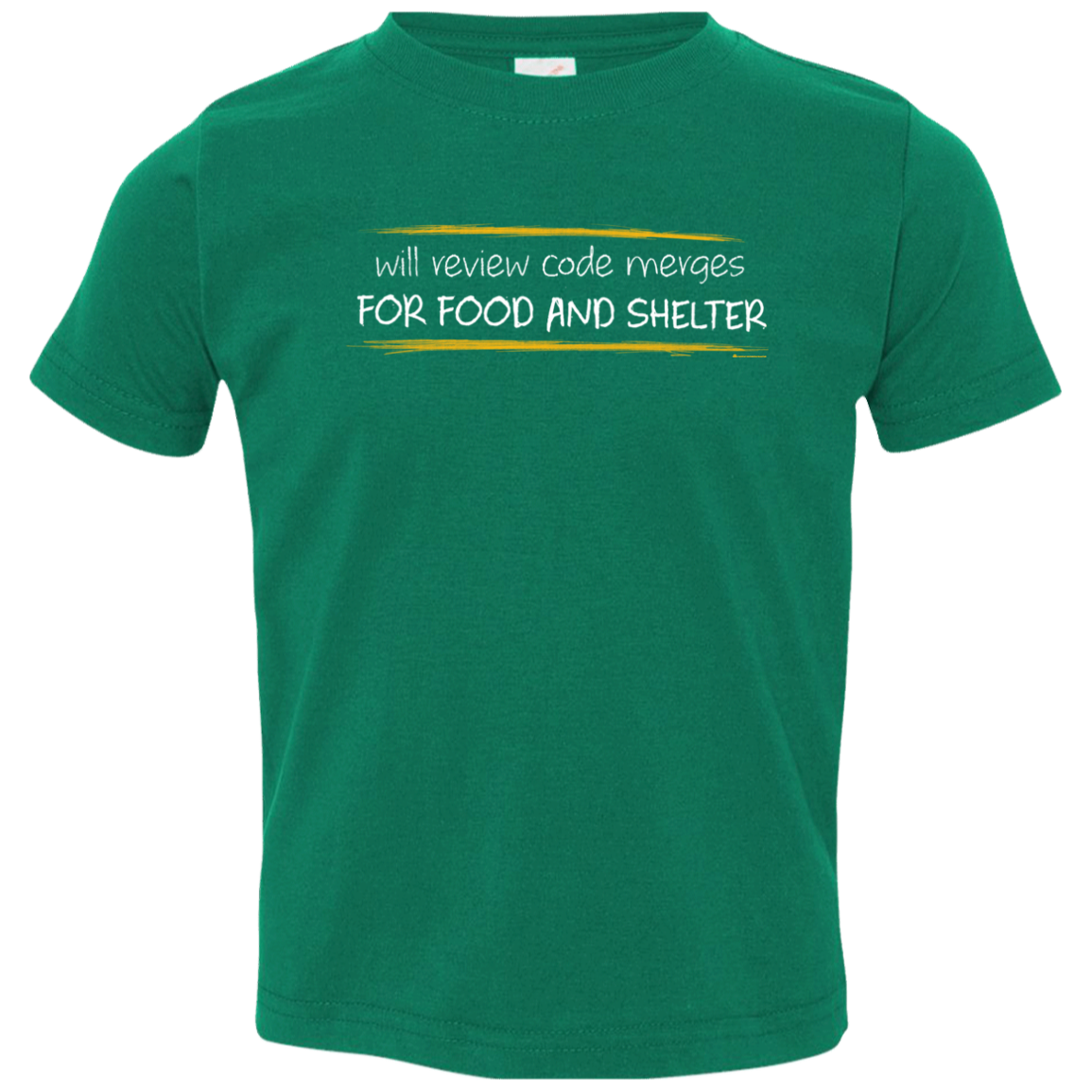 Reviewing Code For Food And Shelter Toddler Premium T-Shirt