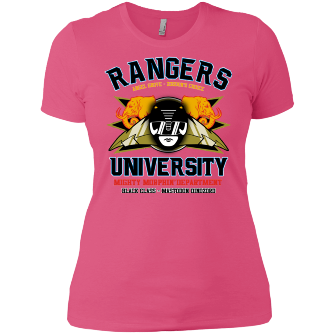 Rangers U Black Ranger Women's Premium T-Shirt