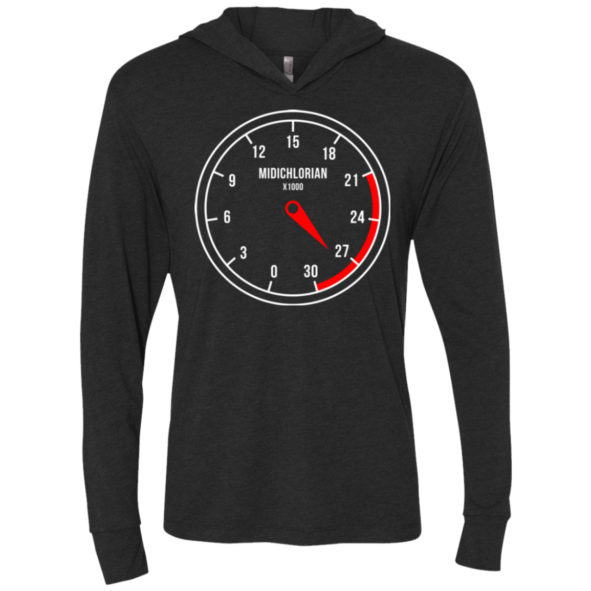 Force Meter Triblend Long Sleeve Hoodie Tee