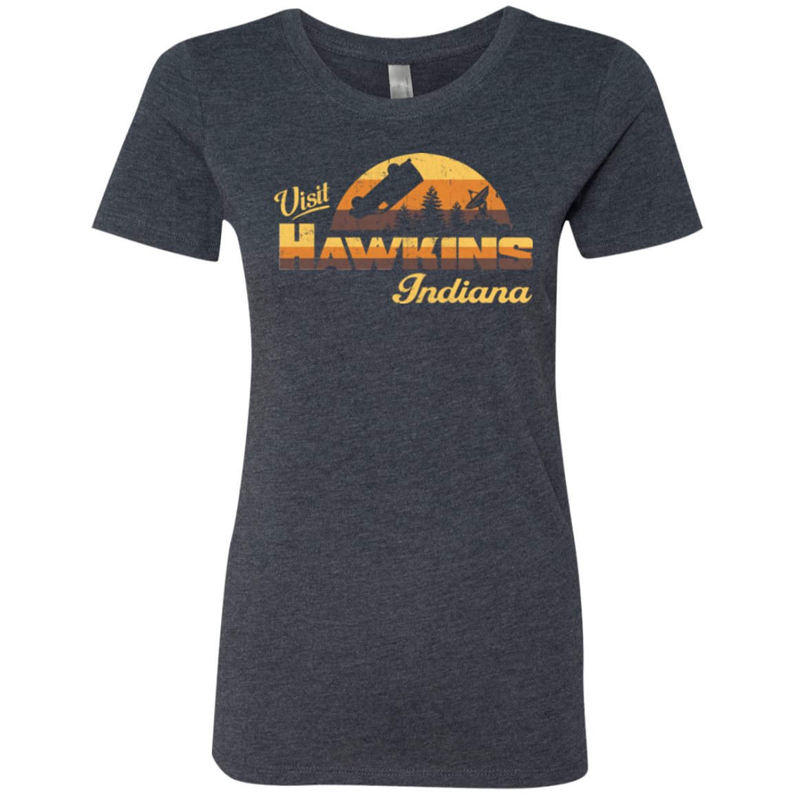 Visit Hawkins Women's Triblend T-Shirt