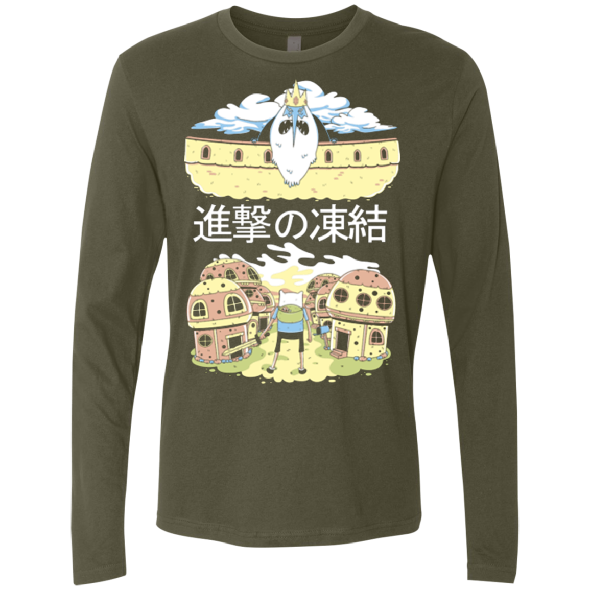 Attack on Freeze Men's Premium Long Sleeve