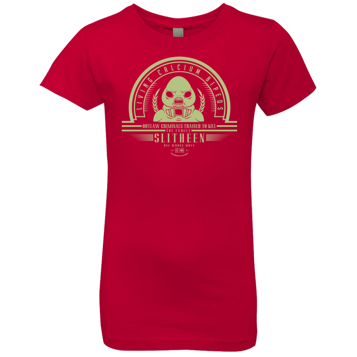Who Villains Slitheen Girls Premium T-Shirt
