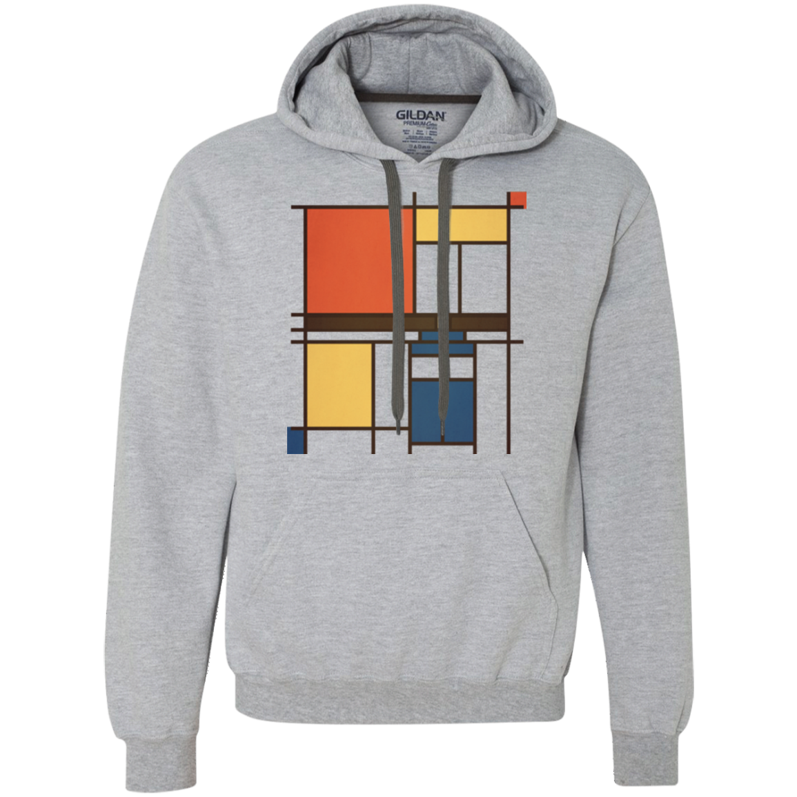 Mondrian Who Premium Fleece Hoodie