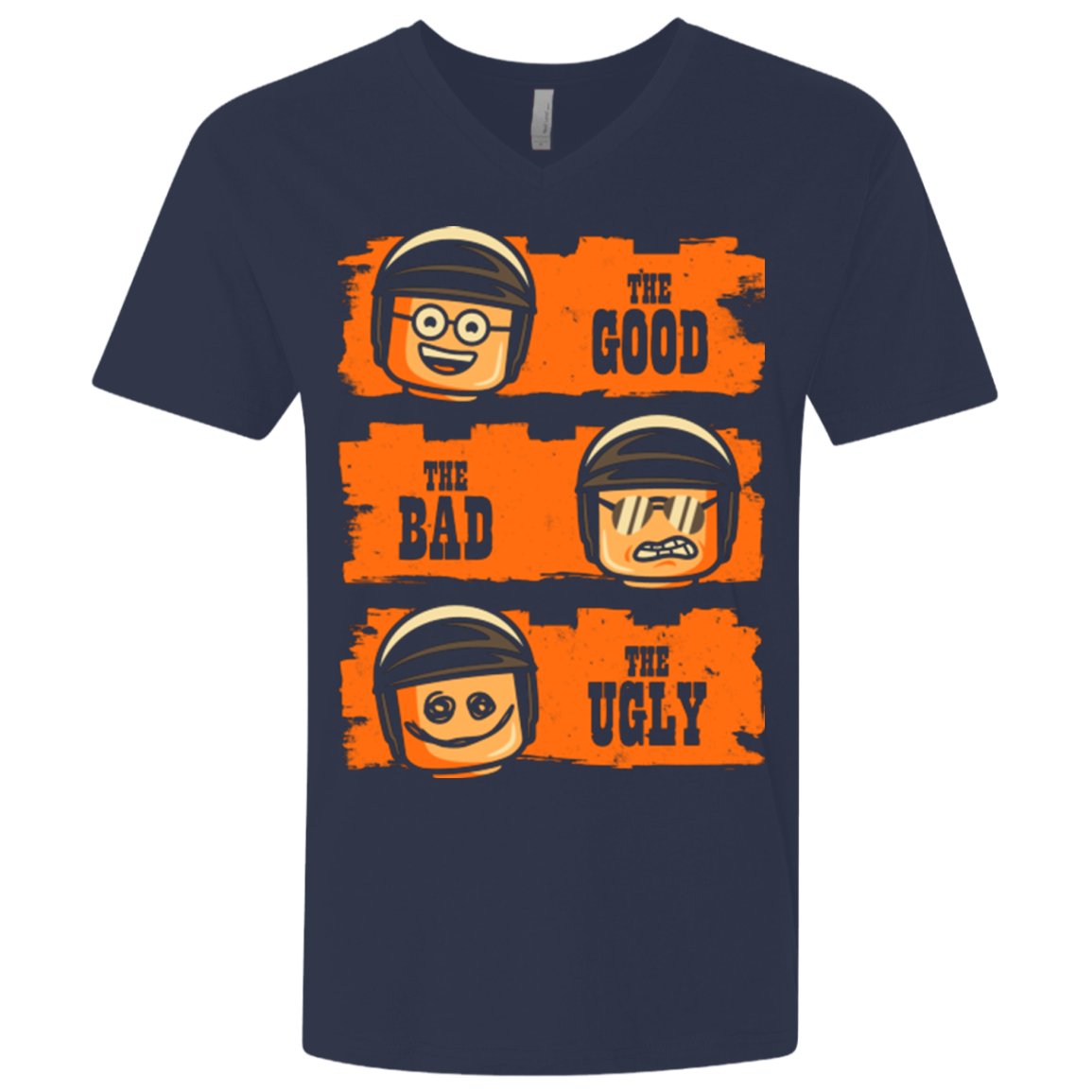 GOOD COP BAD COP UGLY COP Men's Premium V-Neck