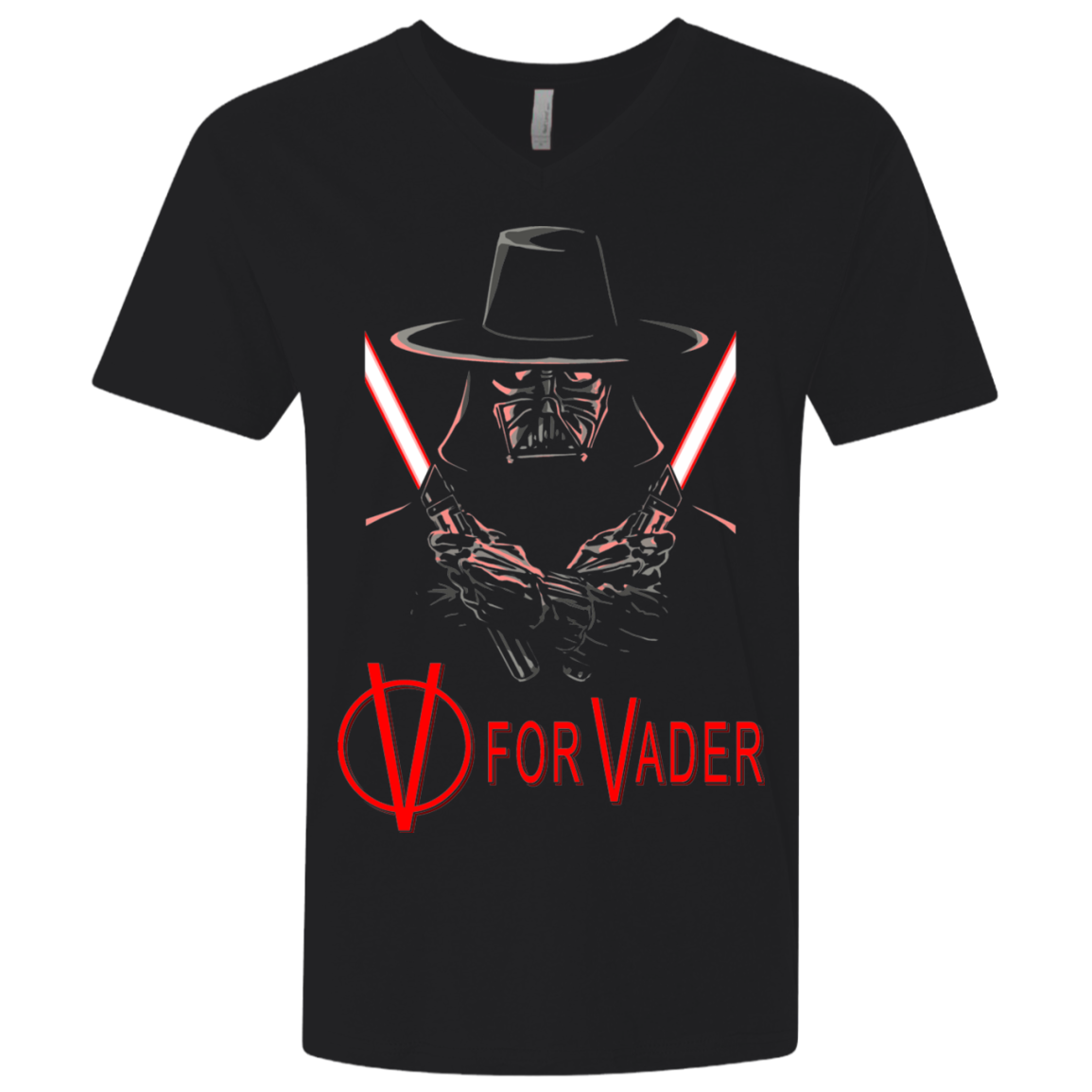 V 4 VADER Men's Premium V-Neck