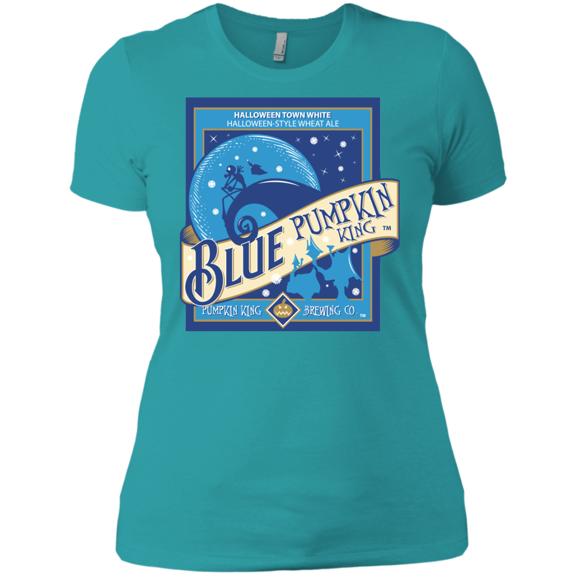 Blue Pumpkin King Women's Premium T-Shirt