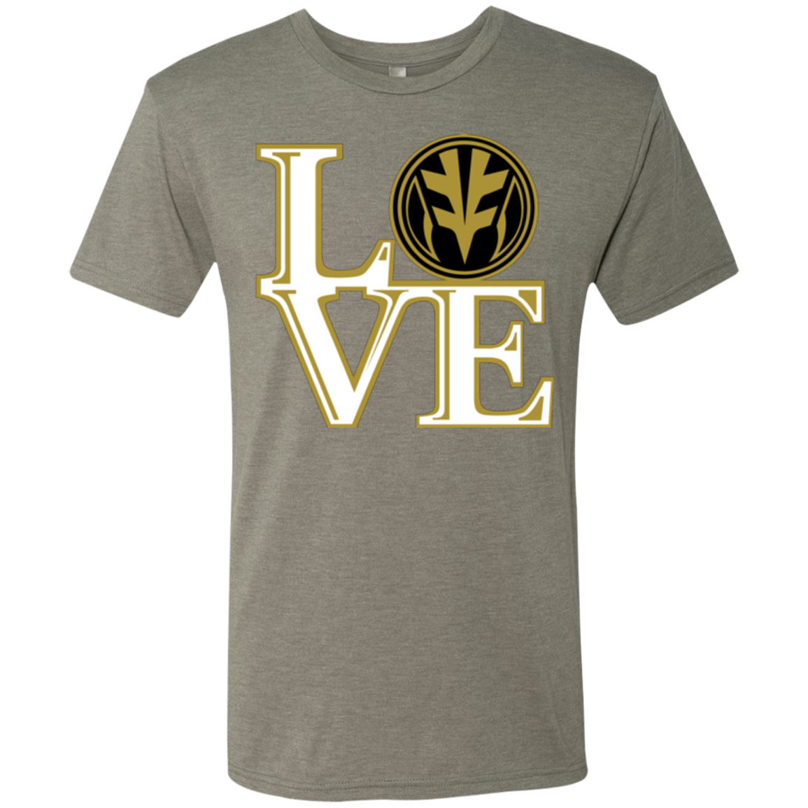 White Ranger LOVE Men's Triblend T-Shirt