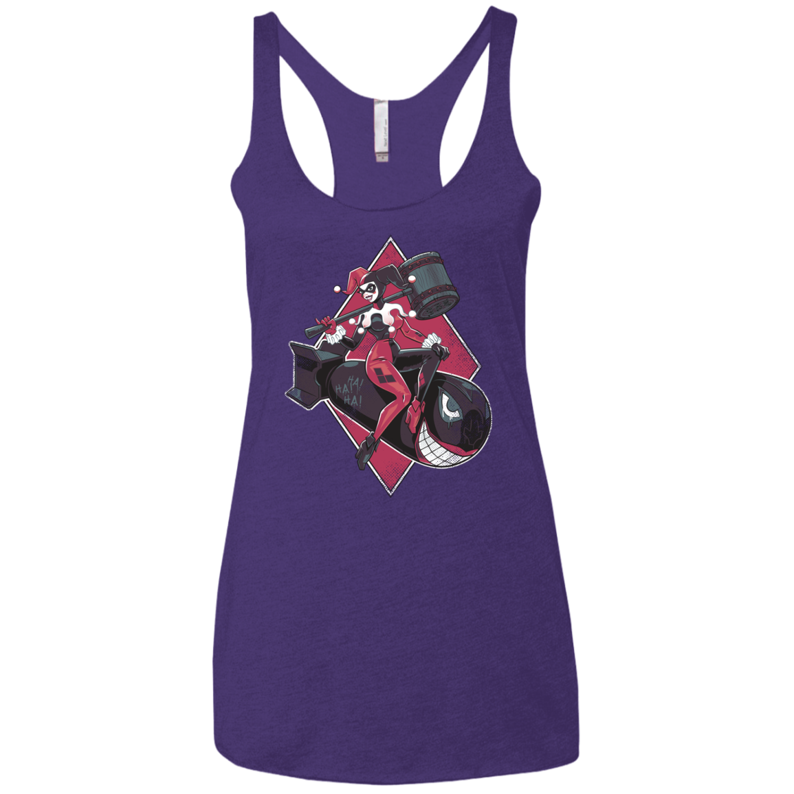Bombs Away Women's Triblend Racerback Tank