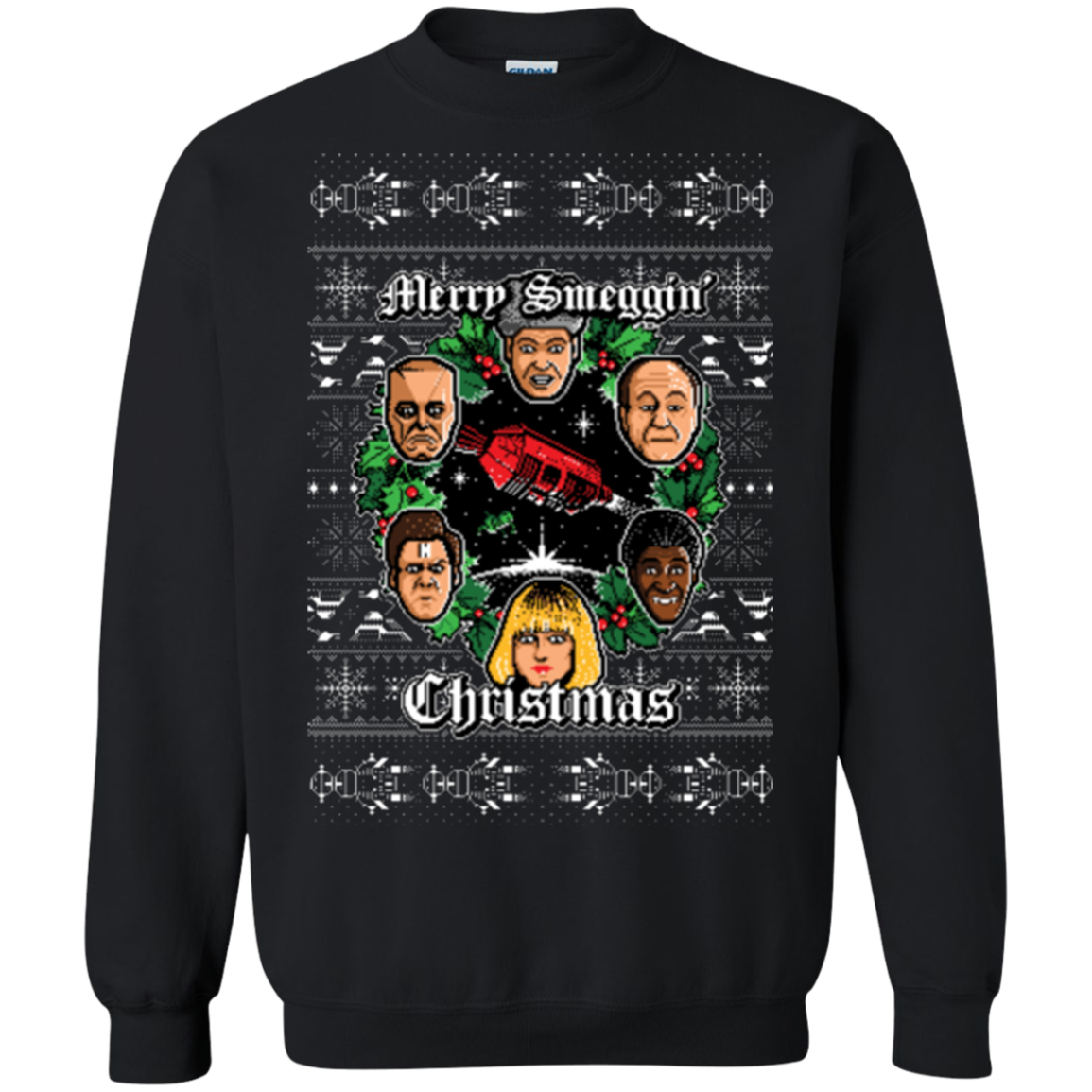 Merry Smeggin Christmas Crewneck Sweatshirt