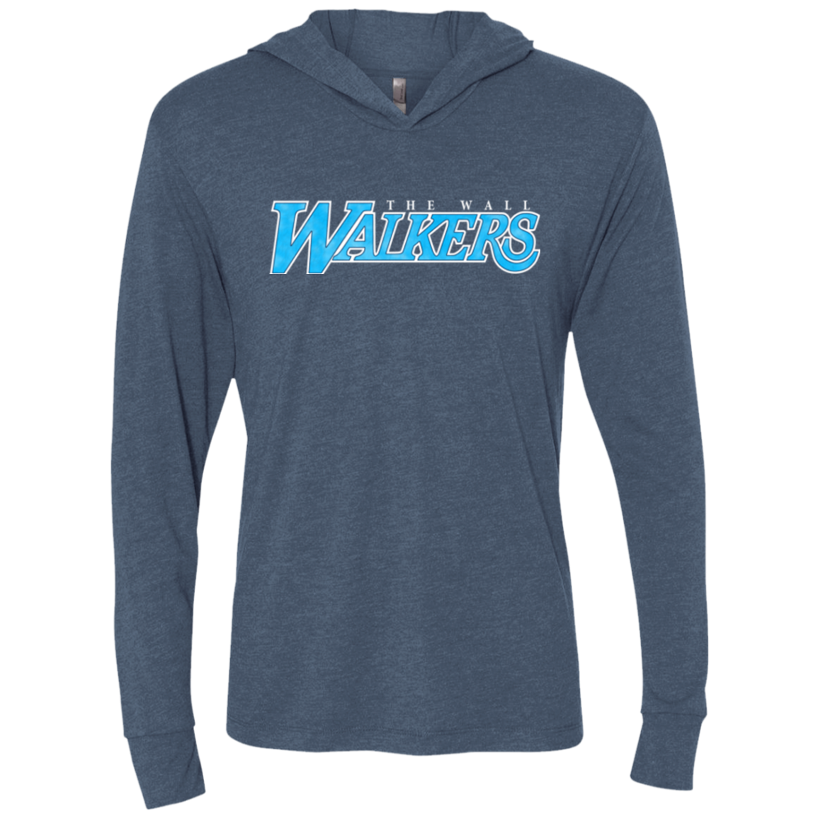 The Wall Walkers Triblend Long Sleeve Hoodie Tee