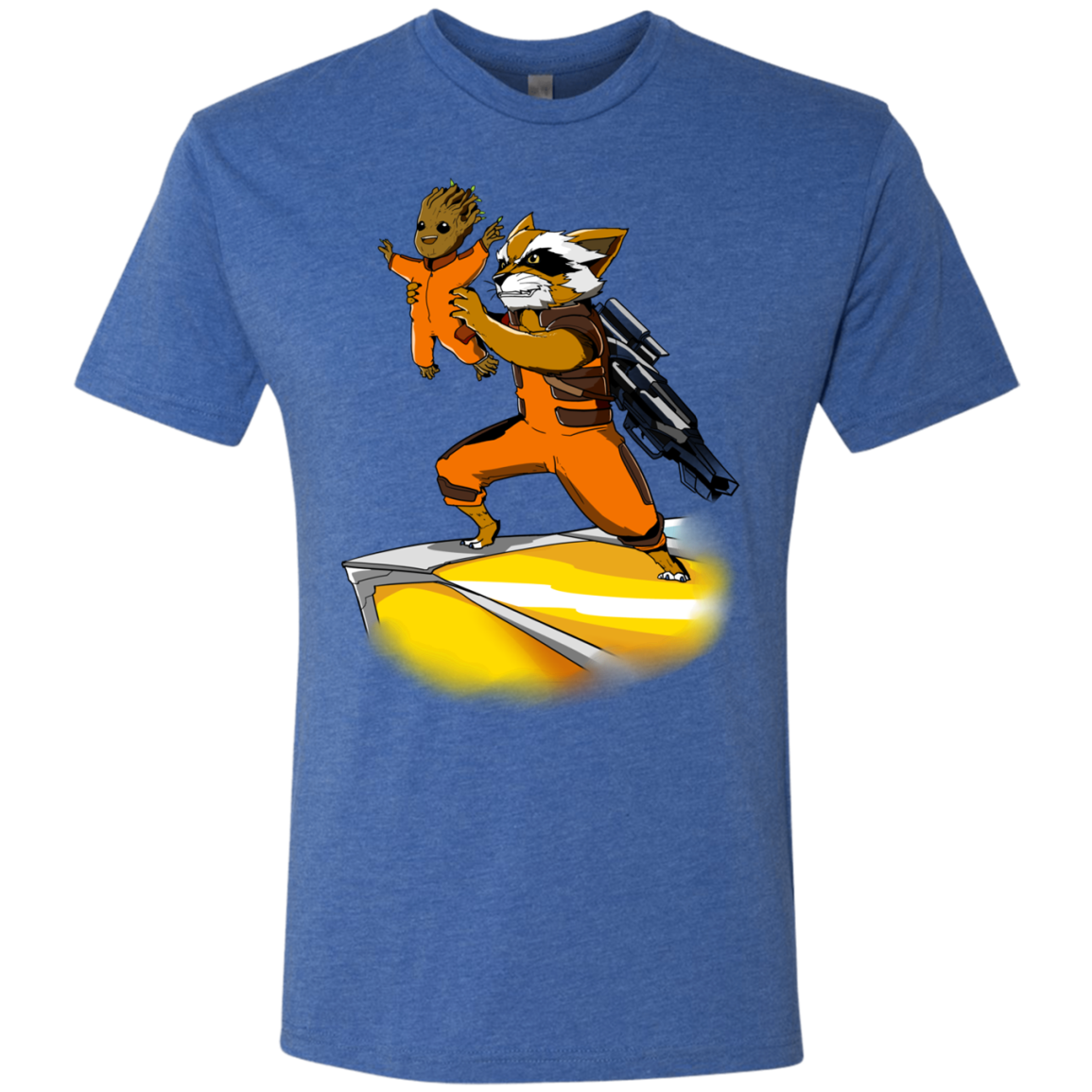 Baby Groot Men's Triblend T-Shirt