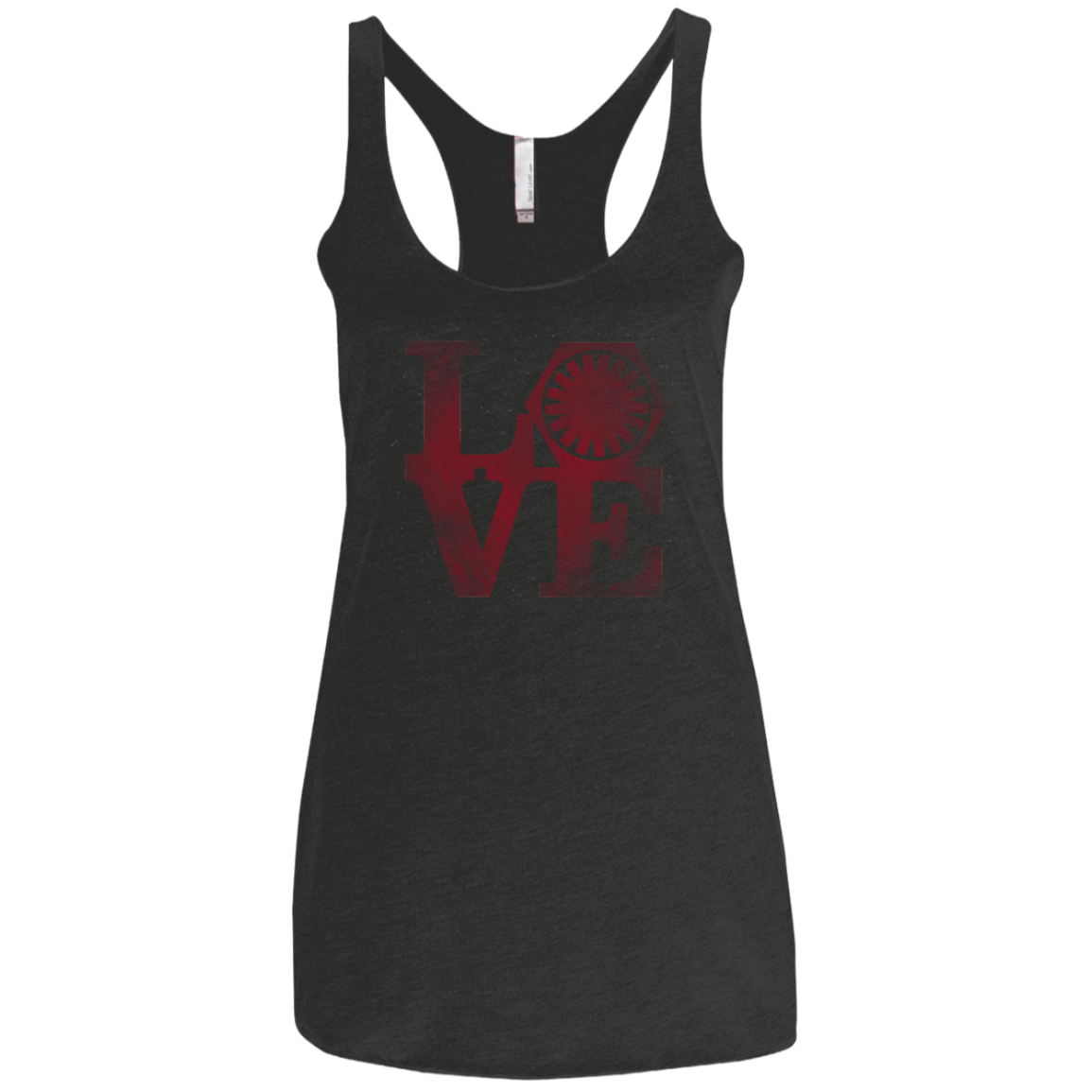 LOVE First Order Women's Triblend Racerback Tank