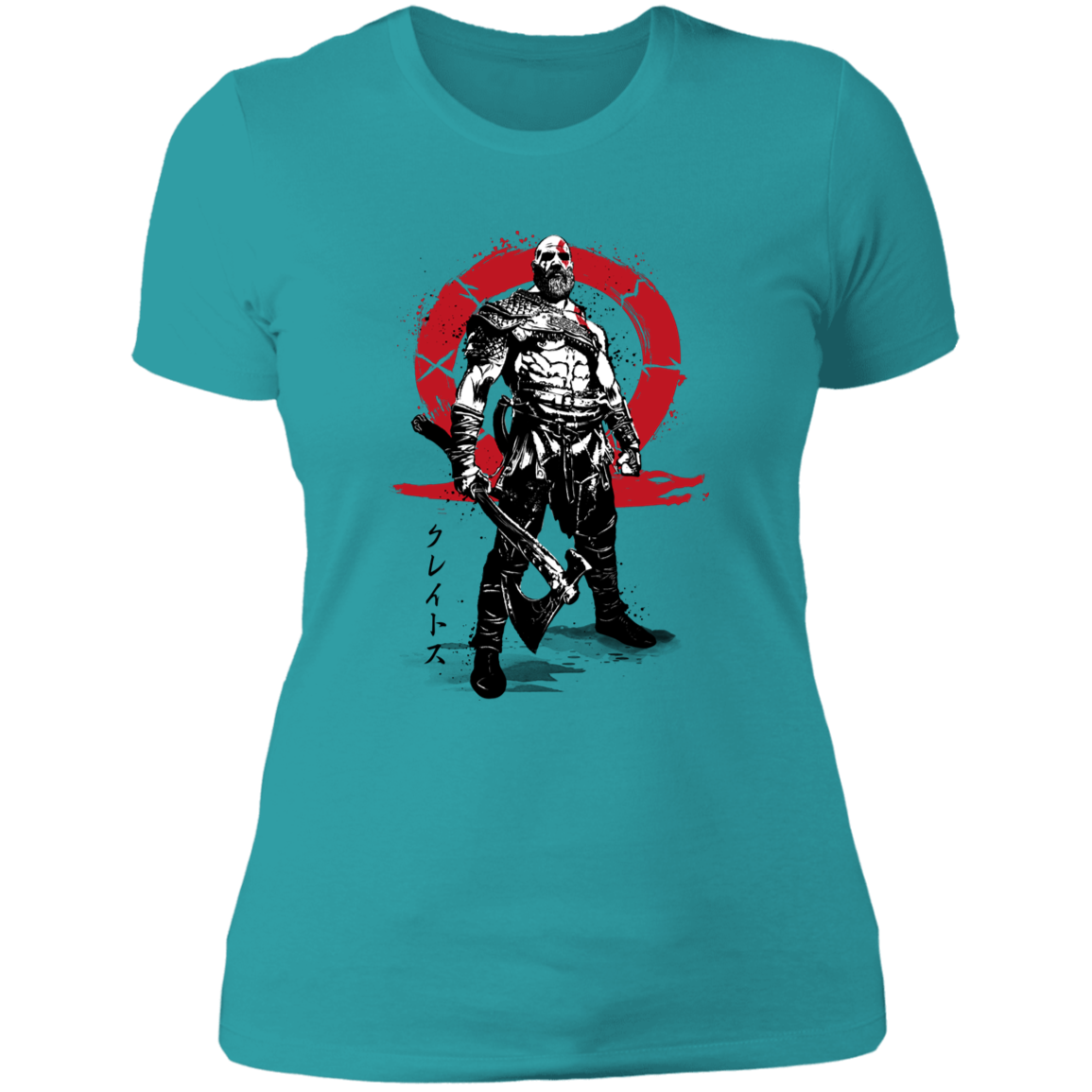 Killer of Gods sumi-e Women's Premium T-Shirt