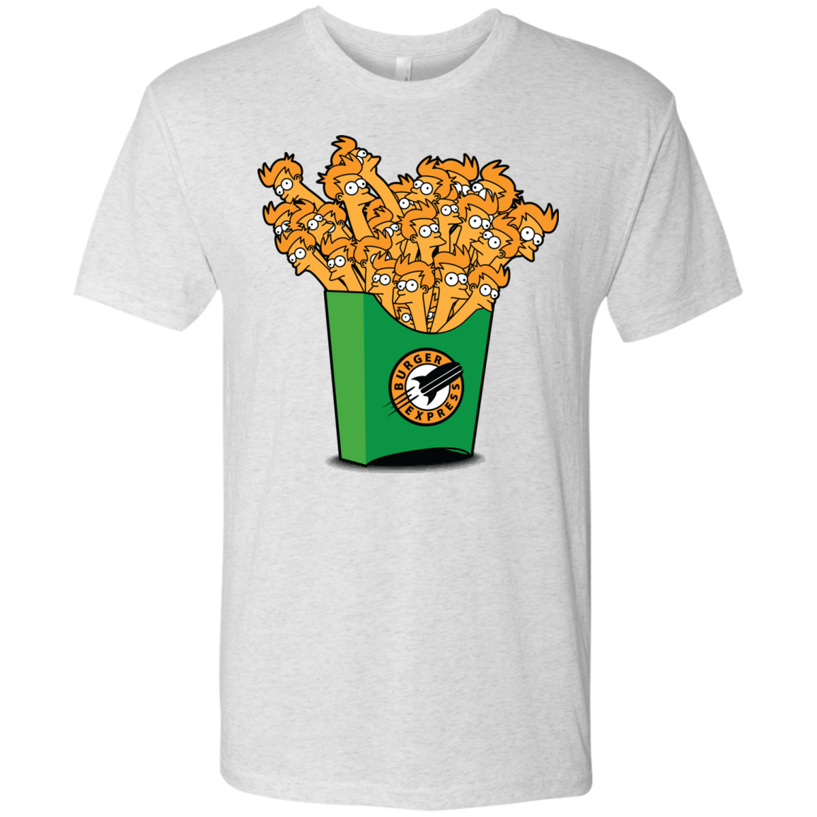 Box of Fries Men's Triblend T-Shirt