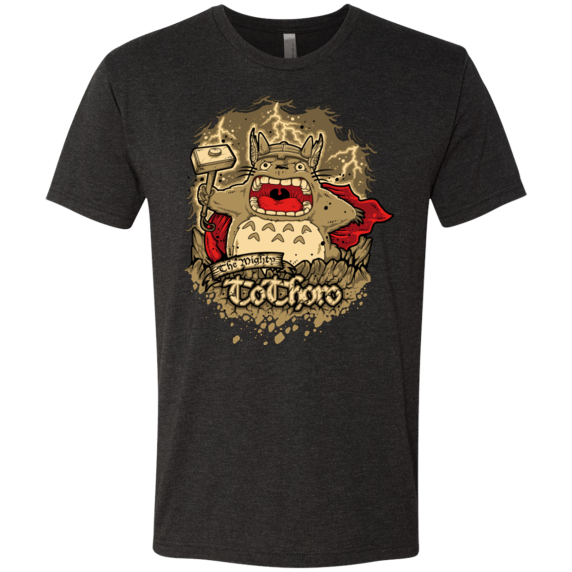 The Mighty Tothoro Men's Triblend T-Shirt