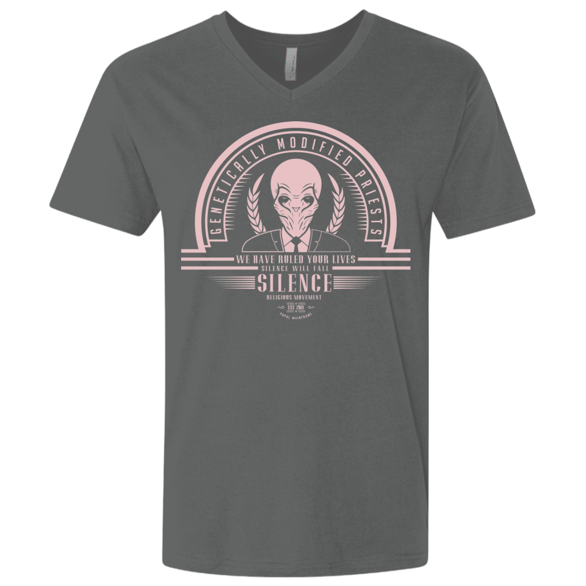 Who Villains Silence Men's Premium V-Neck
