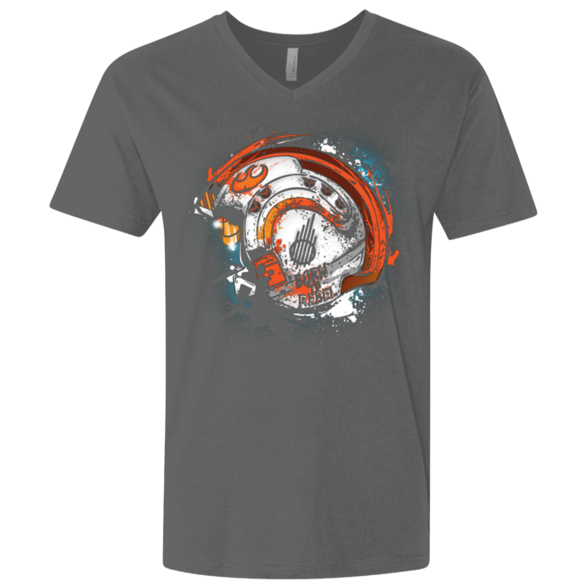 Born to Rebel Men's Premium V-Neck