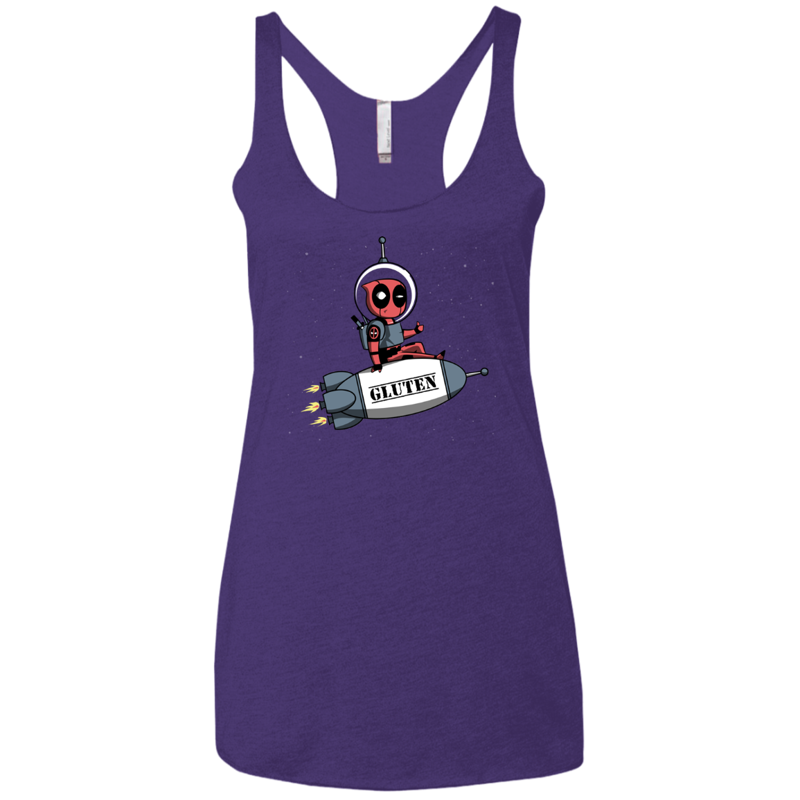 Gluten No More Women's Triblend Racerback Tank