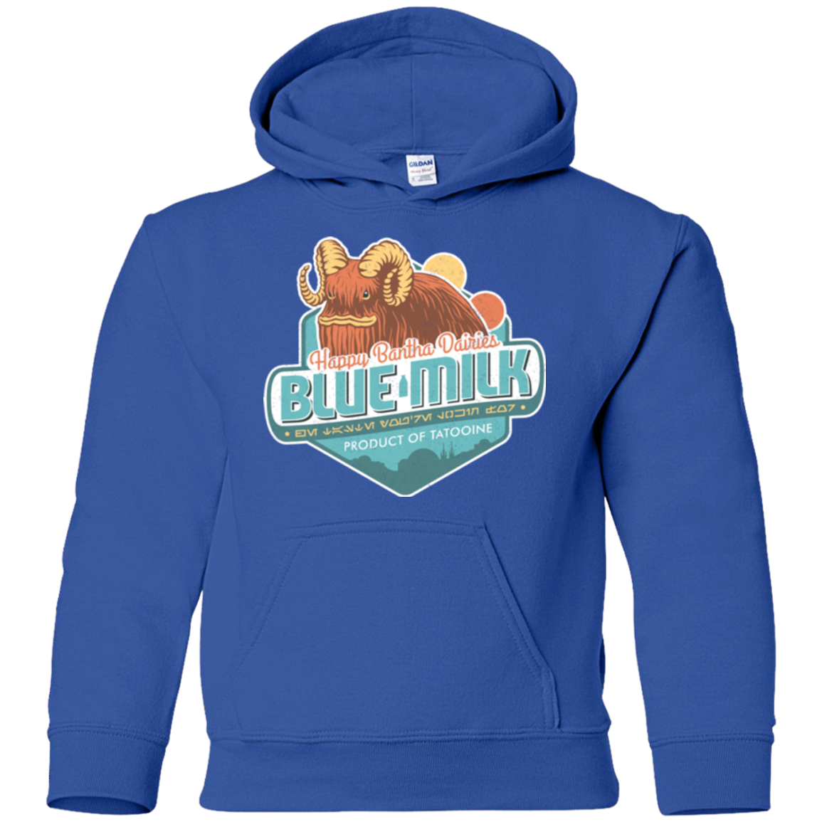 Blue Milk Youth Hoodie