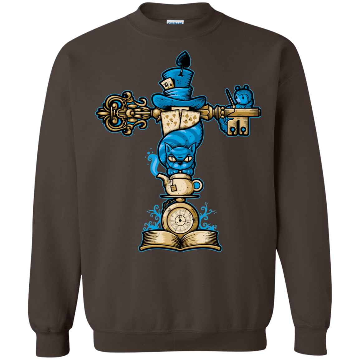 Wonderland Totem Crewneck Sweatshirt