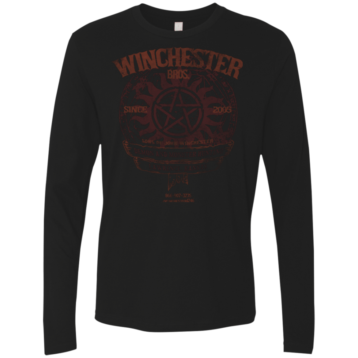 Winchester Bros Men's Premium Long Sleeve
