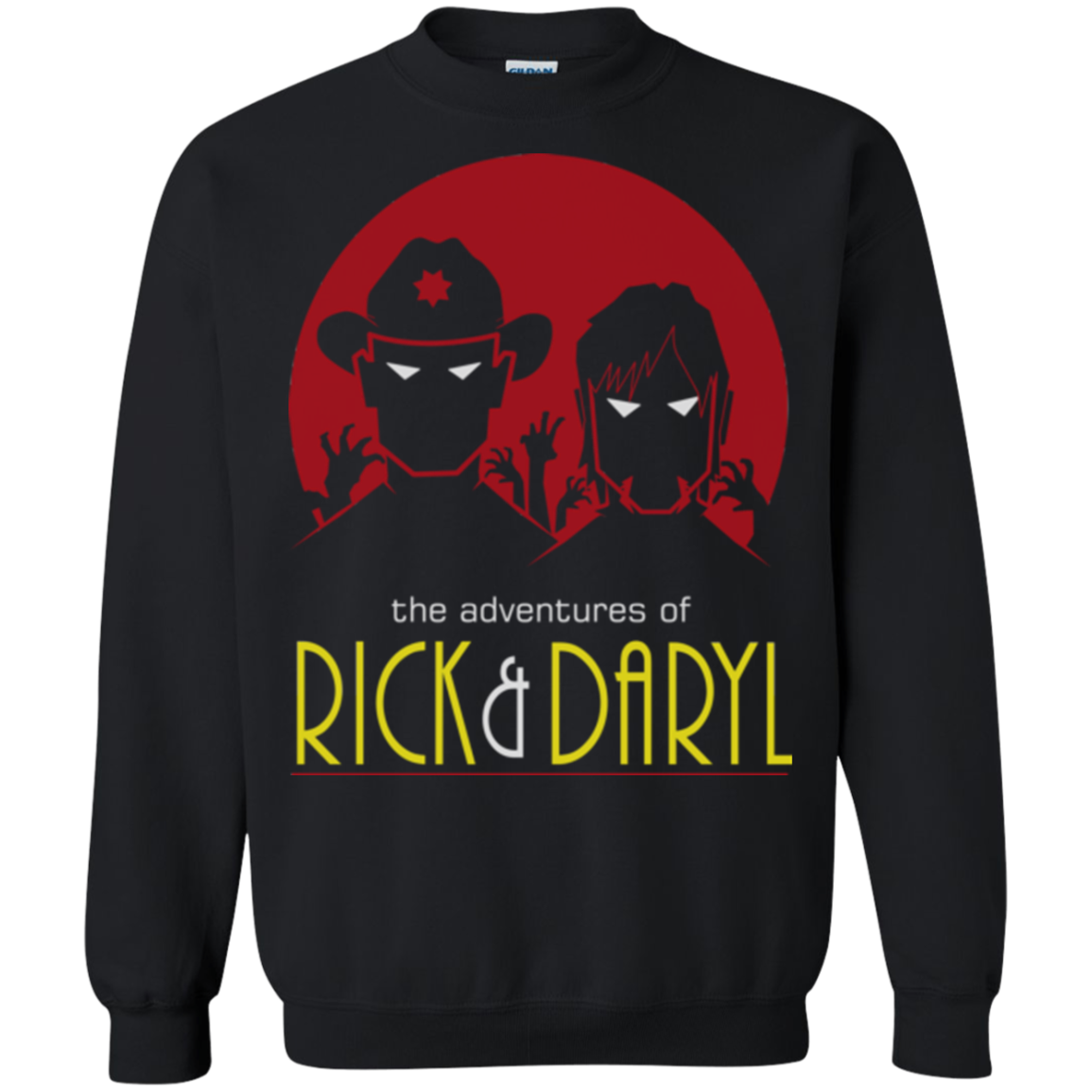 The Adventures of Rick and Daryl Crewneck Sweatshirt