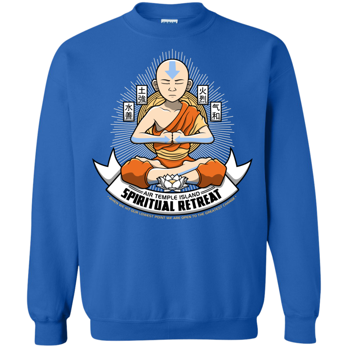 SPIRITUAL RETREATT Crewneck Sweatshirt