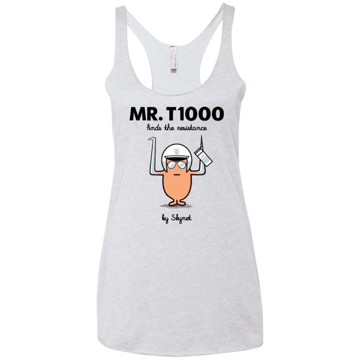 Mr T1000 Women's Triblend Racerback Tank