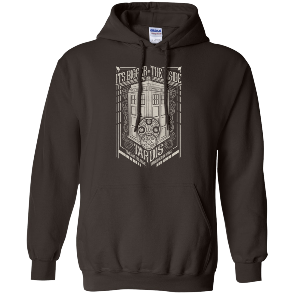 The Vintage Series - It's Bigger on The Inside Pullover Hoodie
