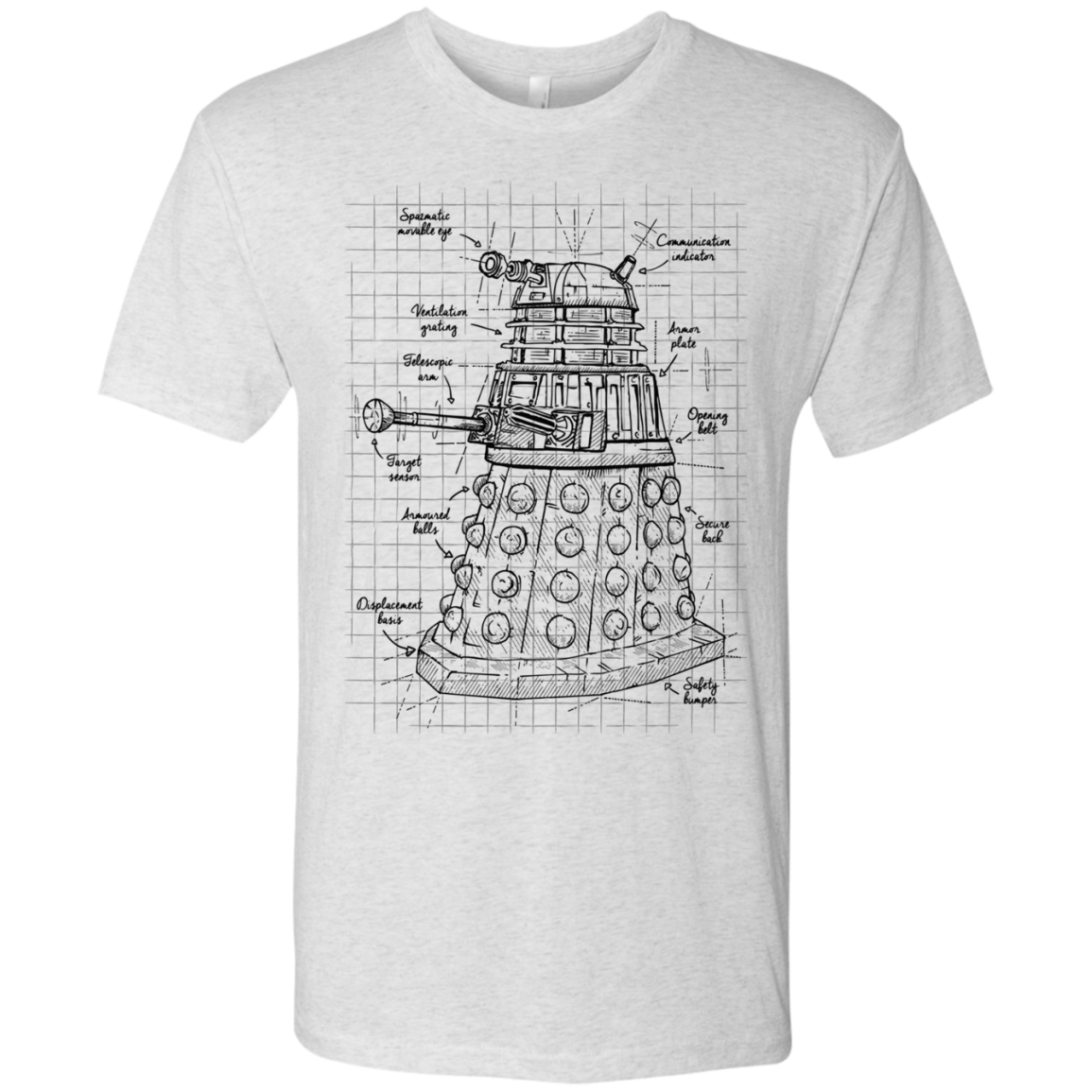 Dalek Plan Men's Triblend T-Shirt
