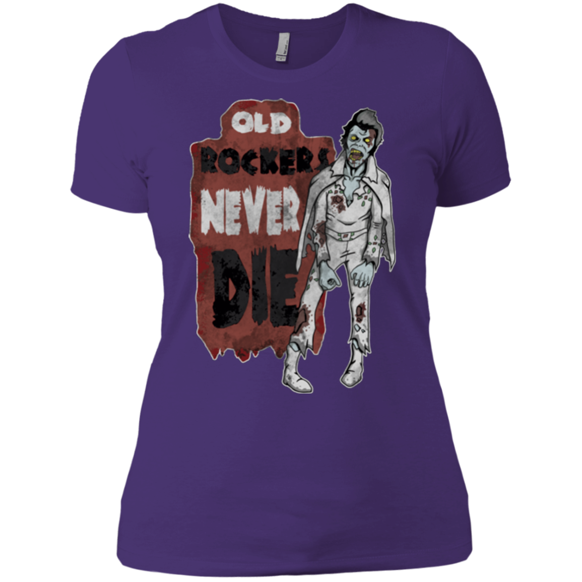 Old Rockers Never Die Women's Premium T-Shirt