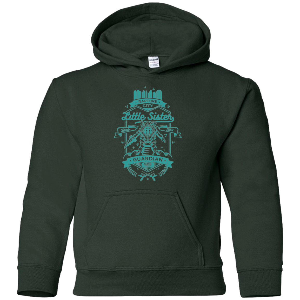 Little Sister Protector Youth Hoodie