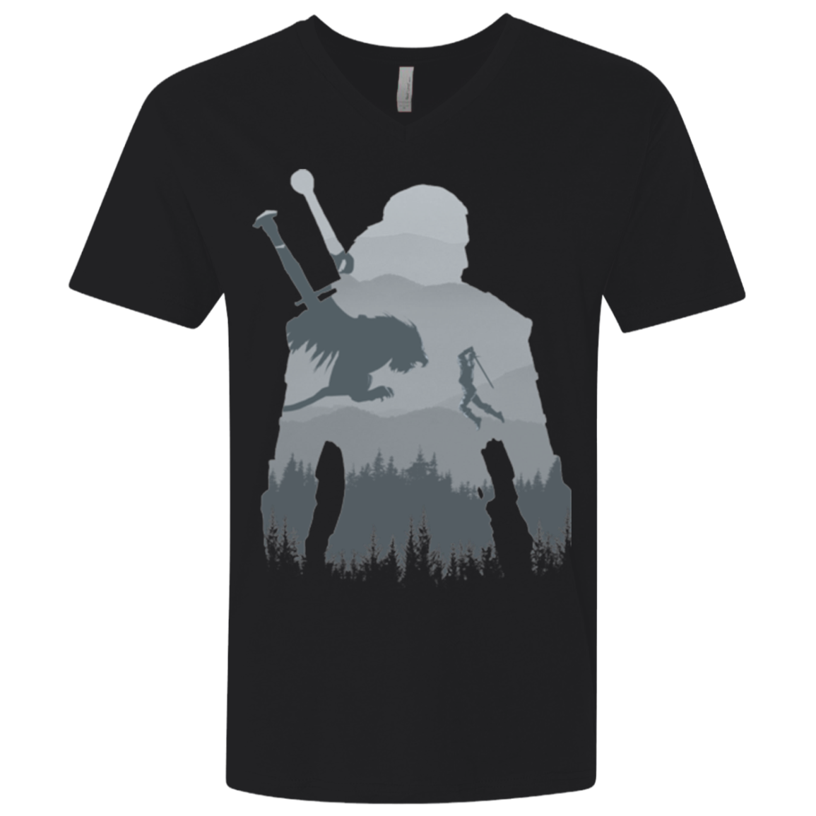 Wild silhouette Men's Premium V-Neck