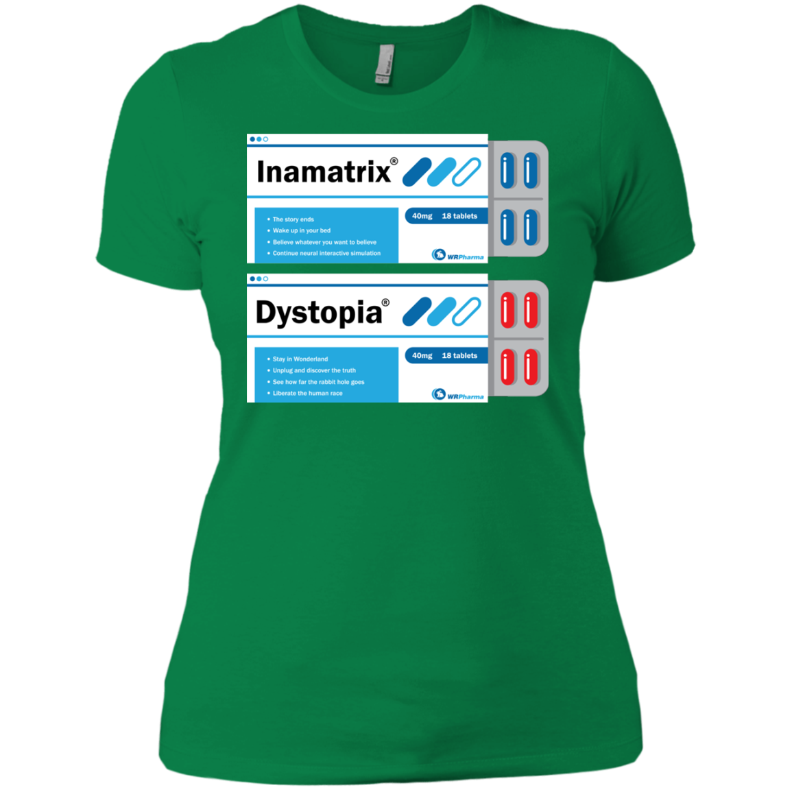 Red or Blue Women's Premium T-Shirt