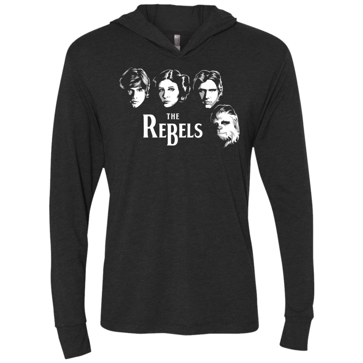 The Rebels (2) Triblend Long Sleeve Hoodie Tee