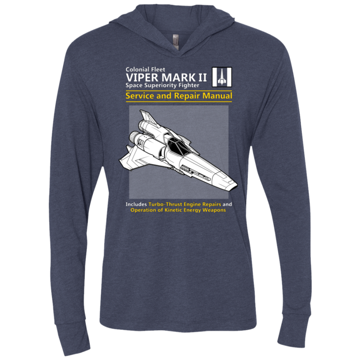 VIPER SERVICE AND REPAIR MANUAL Triblend Long Sleeve Hoodie Tee