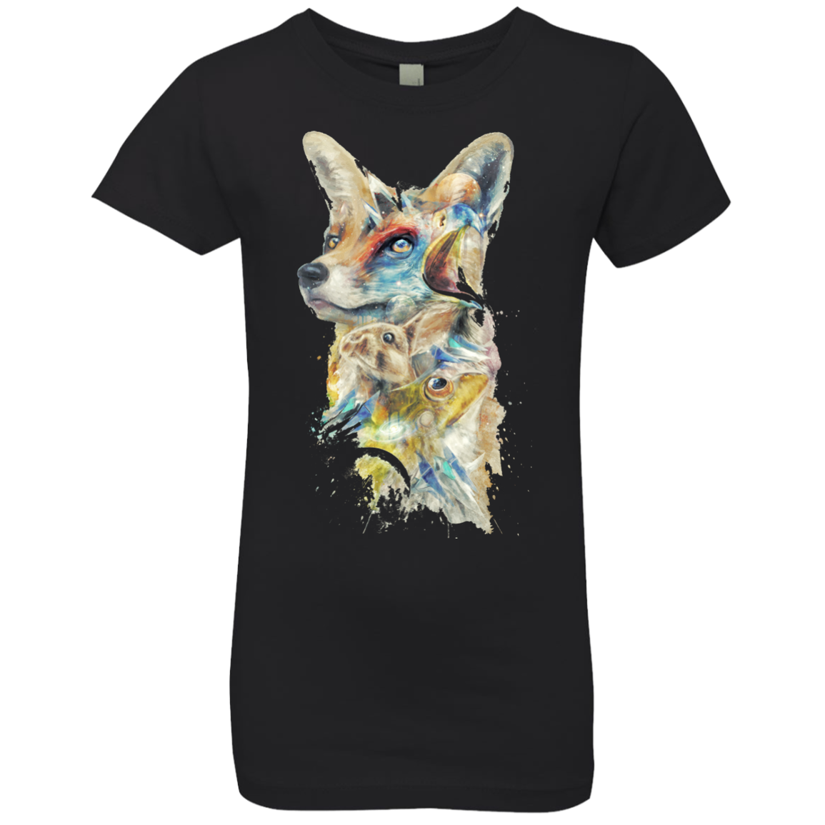 Heroes of Lylat Star Fox Girls Premium T-Shirt