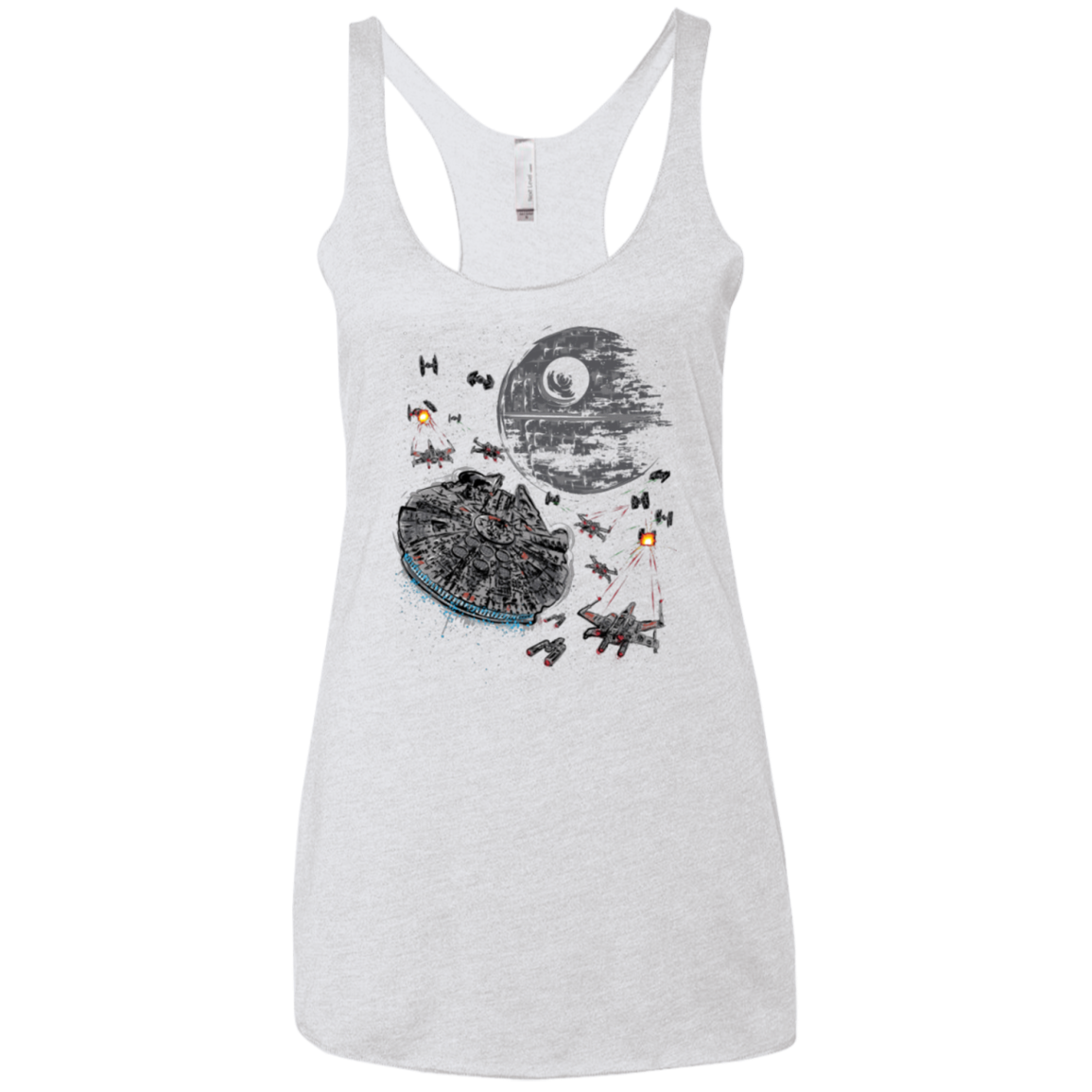 The Last Great Battle Women's Triblend Racerback Tank