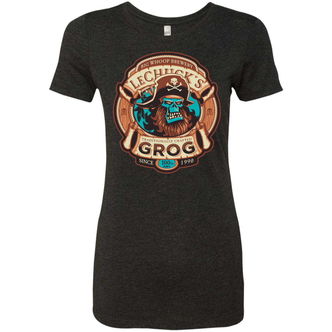 Ghost Pirate Grog Nmns Women's Triblend T-Shirt