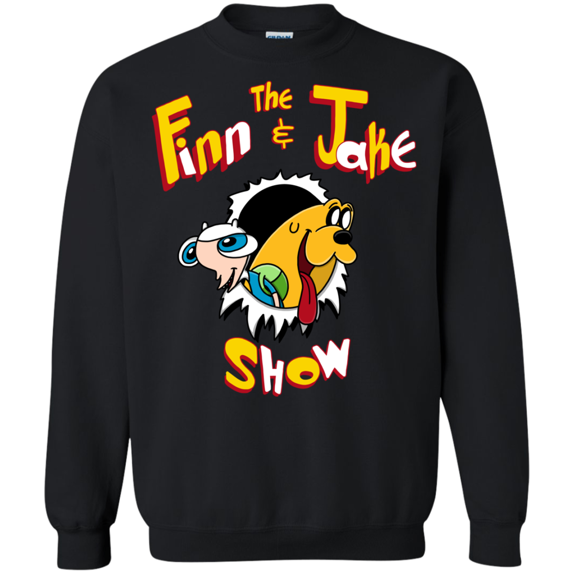 The Finn and Jake Show Crewneck Sweatshirt