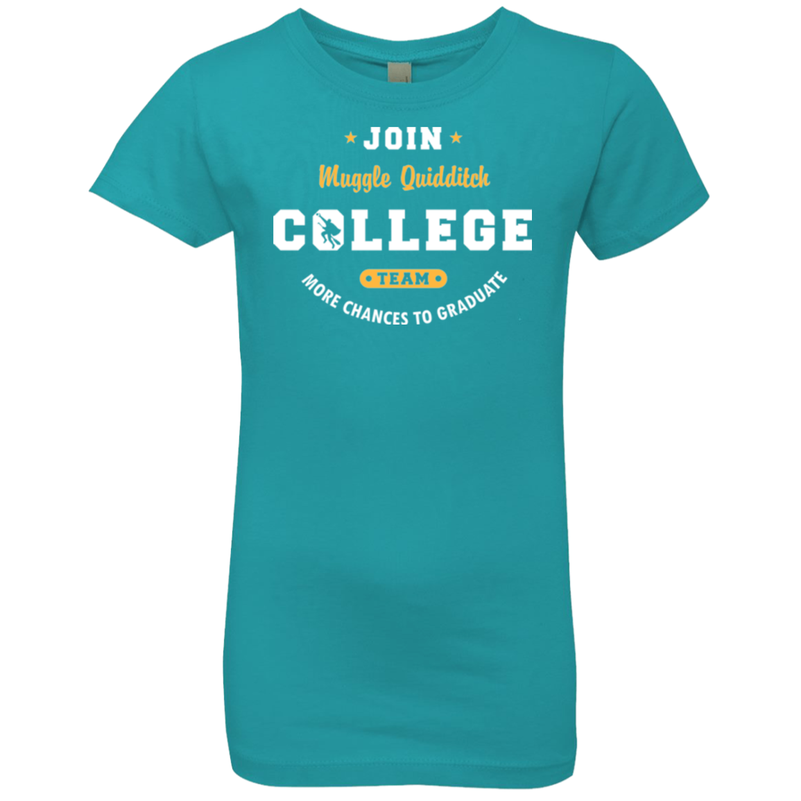 Muggle Quidditch Girls Premium T-Shirt