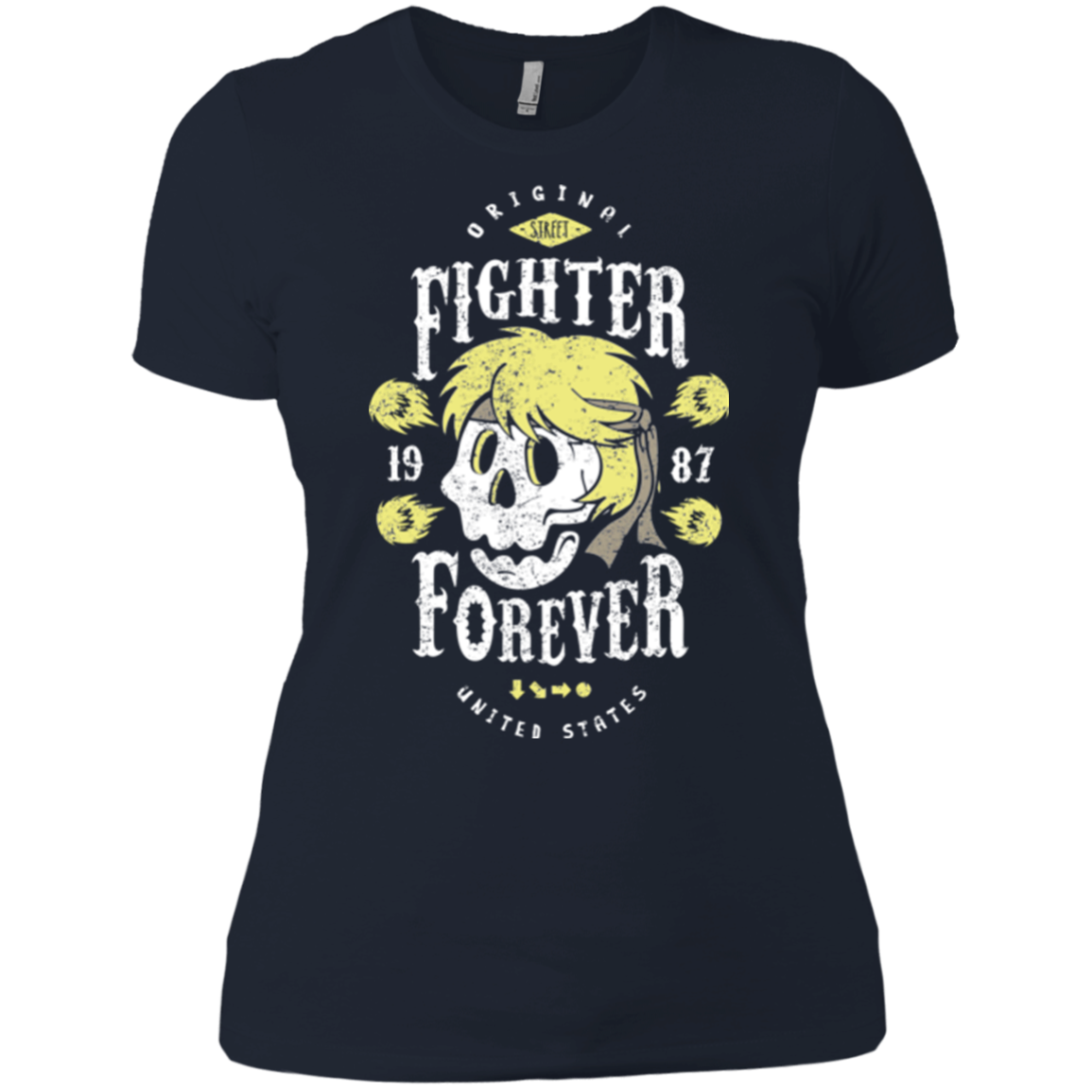 Fighter Forever Ken Women's Premium T-Shirt