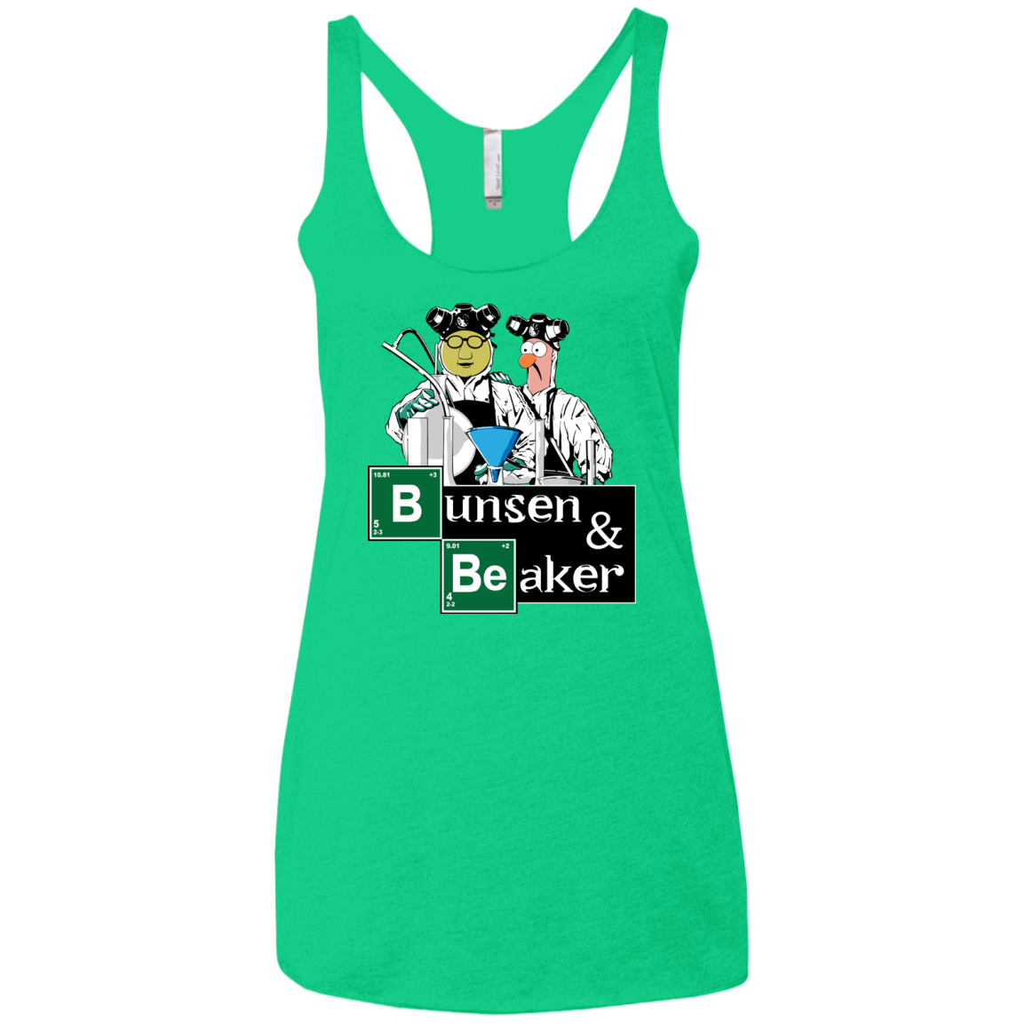Bunsen & Beaker Women's Triblend Racerback Tank