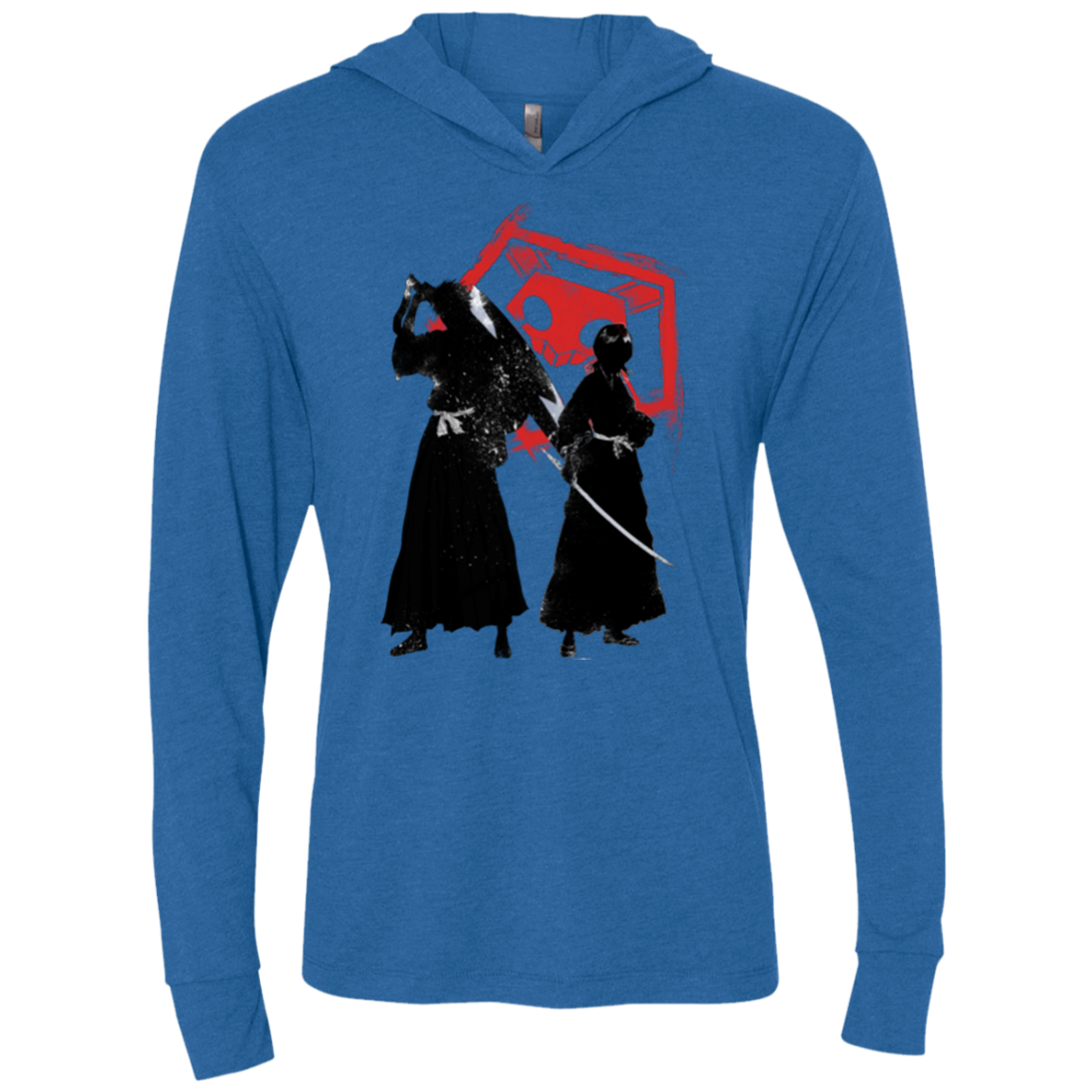 Shinigami 2 Triblend Long Sleeve Hoodie Tee