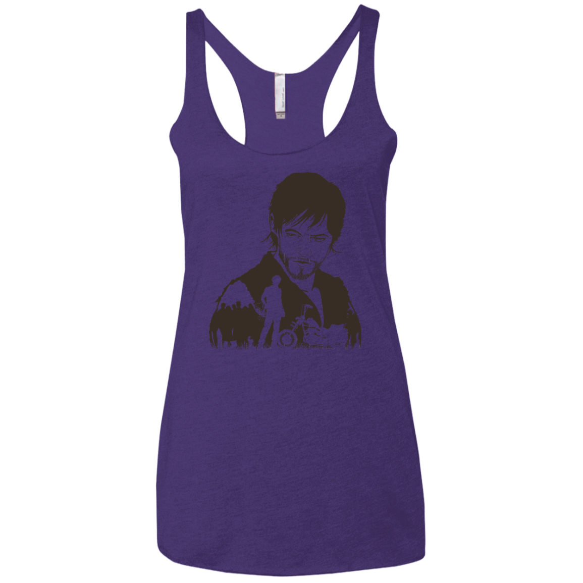 The Archer Women's Triblend Racerback Tank