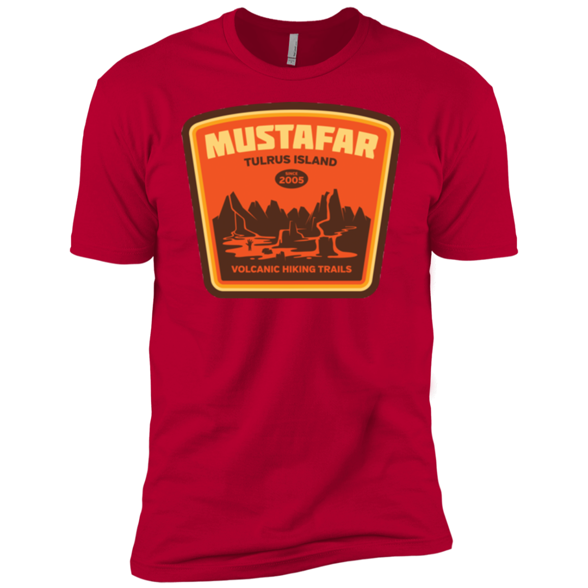 Volcanic Hiking Trails Boys Premium T-Shirt